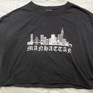 Manhattan crop tee!